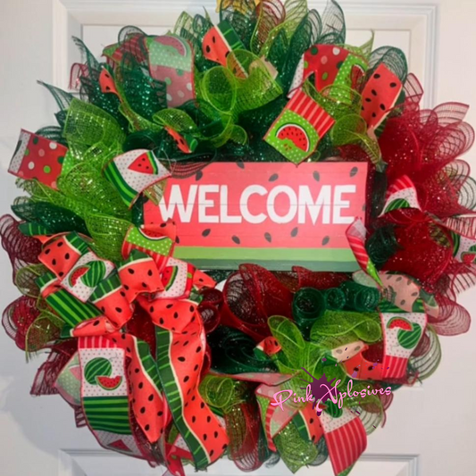 Welcome Watermelon Door 🍭 🍉